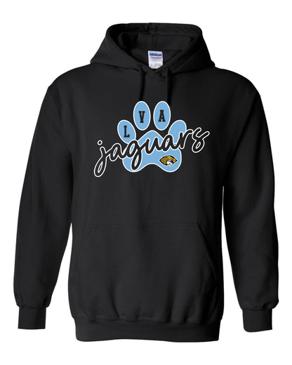 LVA Jaguars Paw - Adult Hoodie (Design Color Set 1)
