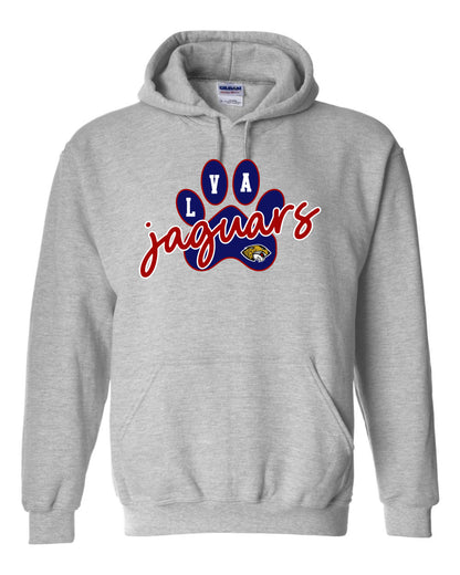 LVA Jaguars Paw - Adult Hoodie (Design Color Set 1)