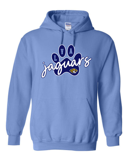 LVA Jaguars Paw - Adult Hoodie (Design Color Set 1)