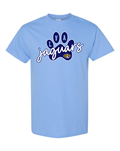 LVA Jaguars Paw - Adult Tee (Design Color Set 1)