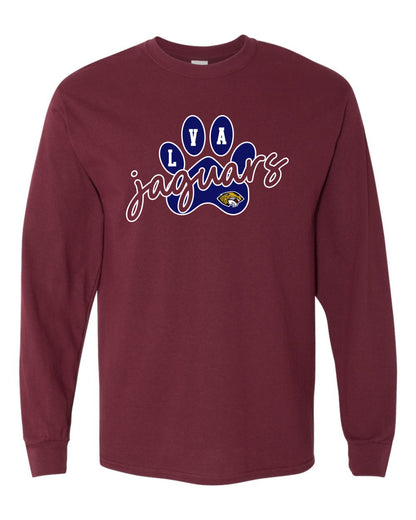 LVA Jaguars Paw - Adult Long Sleeve (Design Color Set 1)