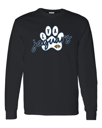 LVA Jaguars Paw - Adult Long Sleeve (Design Color Set 2)