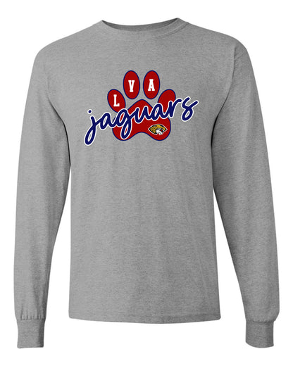 LVA Jaguars Paw - Adult Long Sleeve (Design Color Set 2)