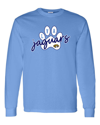 LVA Jaguars Paw - Adult Long Sleeve (Design Color Set 2)