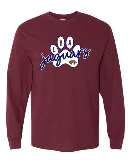 LVA Jaguars Paw - Adult Long Sleeve (Design Color Set 2)