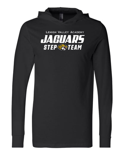 LVA Jaguars Step Team - Adult Hooded Long Sleeve