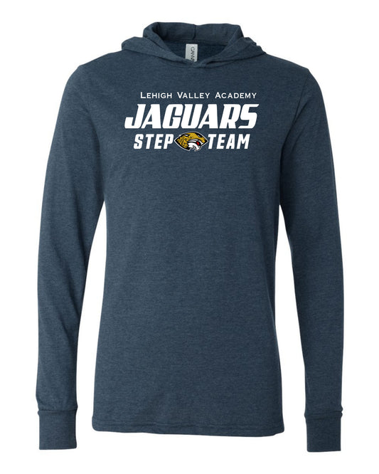 LVA Jaguars Step Team - Adult Hooded Long Sleeve