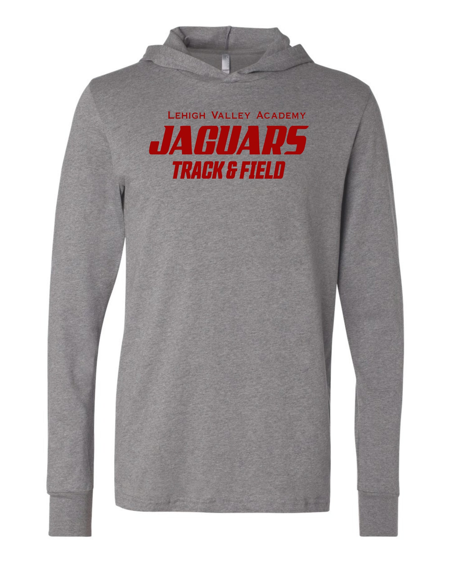 LVA Jaguars Track & Field - Adult Hooded Long Sleeve