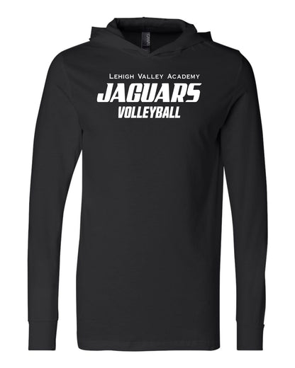 LVA Jaguars Volleyball - Adult Hooded Long Sleeve