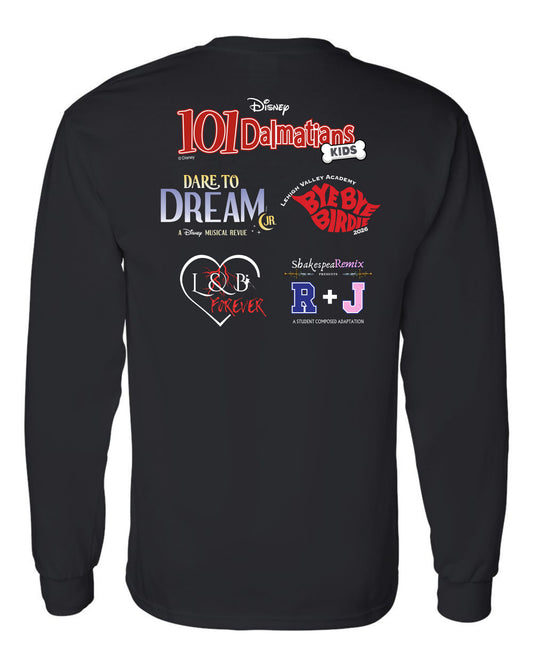 LVA Dramatics Musicals 2025-26 - Adult Long Sleeve