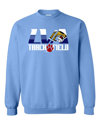 LVA Track & Field Jaguar Flythrough - Adult Sweatshirt