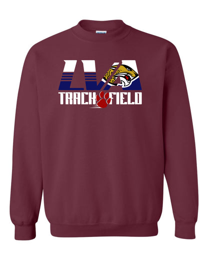 LVA Track & Field Jaguar Flythrough - Adult Sweatshirt