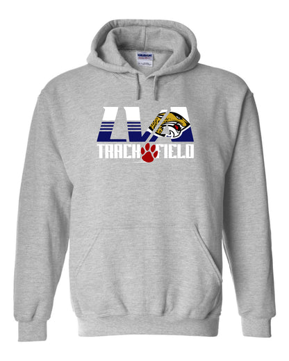 LVA Track & Field Jaguar Flythrough - Adult Hoodie