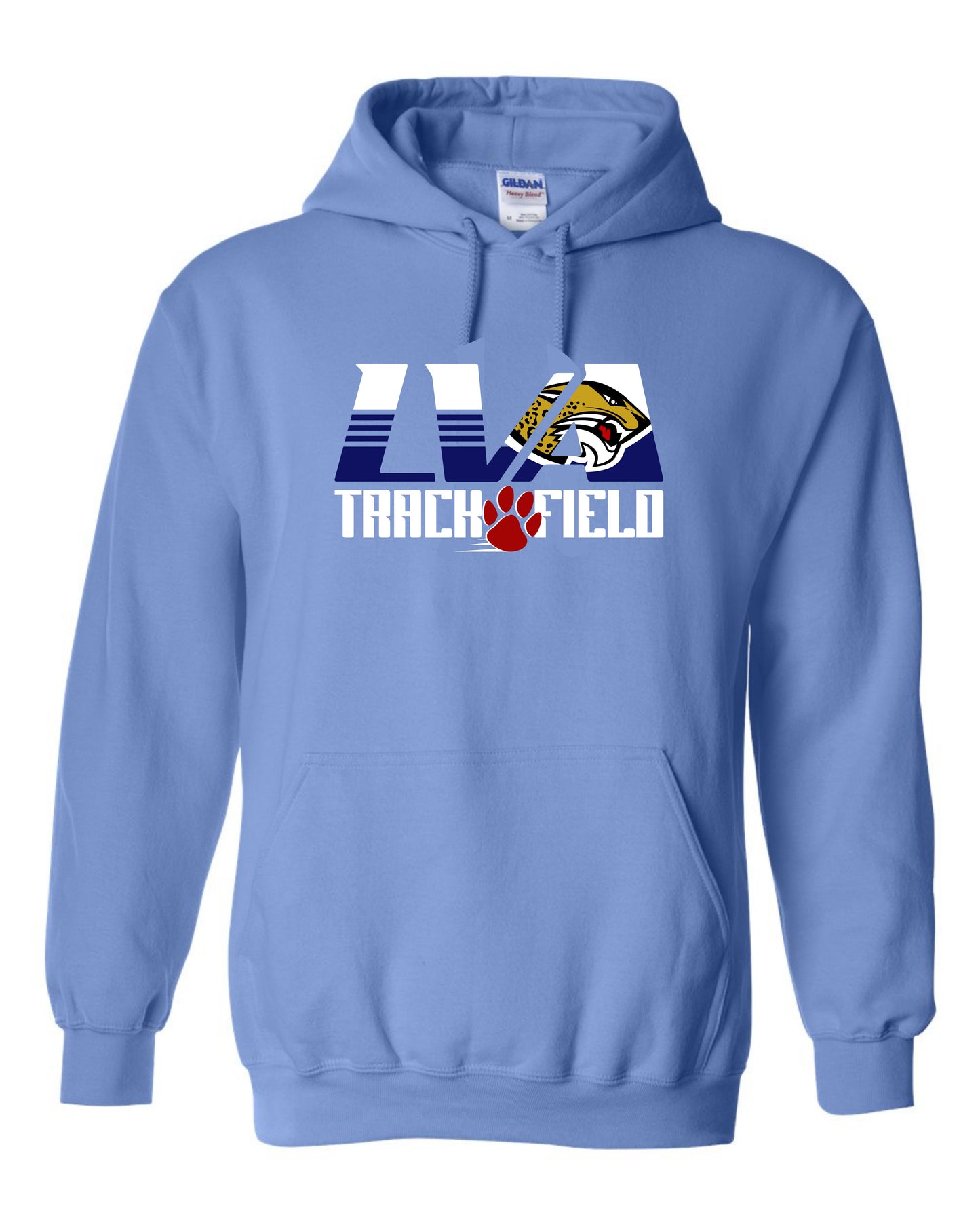 LVA Track & Field Jaguar Flythrough - Adult Hoodie