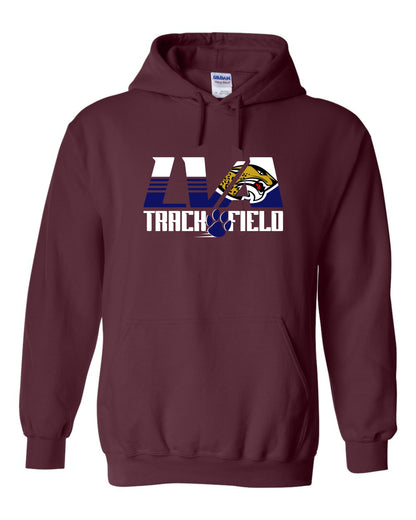LVA Track & Field Jaguar Flythrough - Adult Hoodie