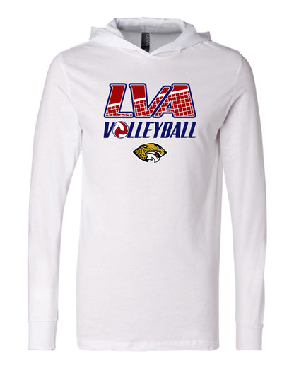 LVA Volleyball - Adult Hooded Long Sleeve