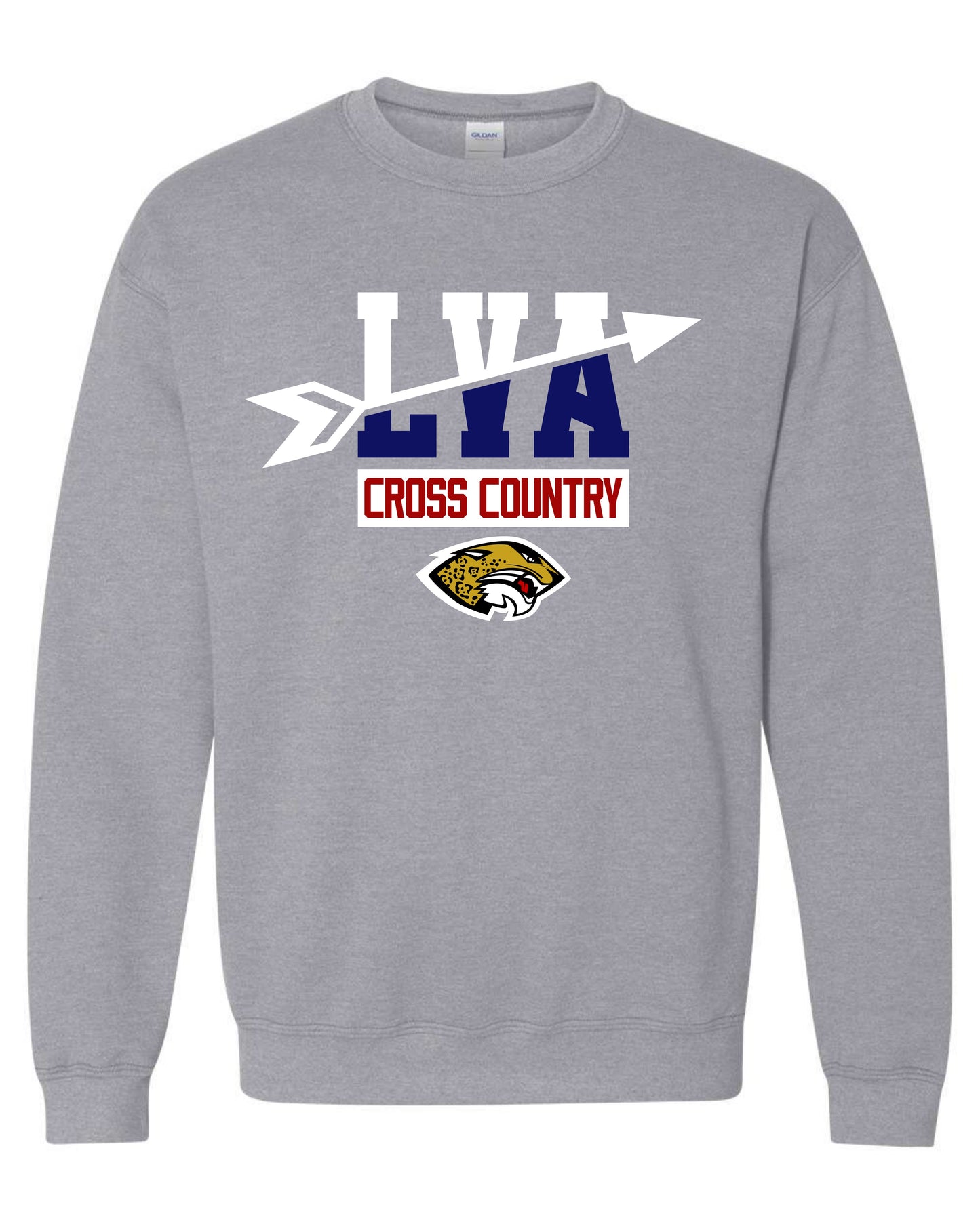 LVA Cross Country - Adult Sweatshirts (Design Color Set 2)