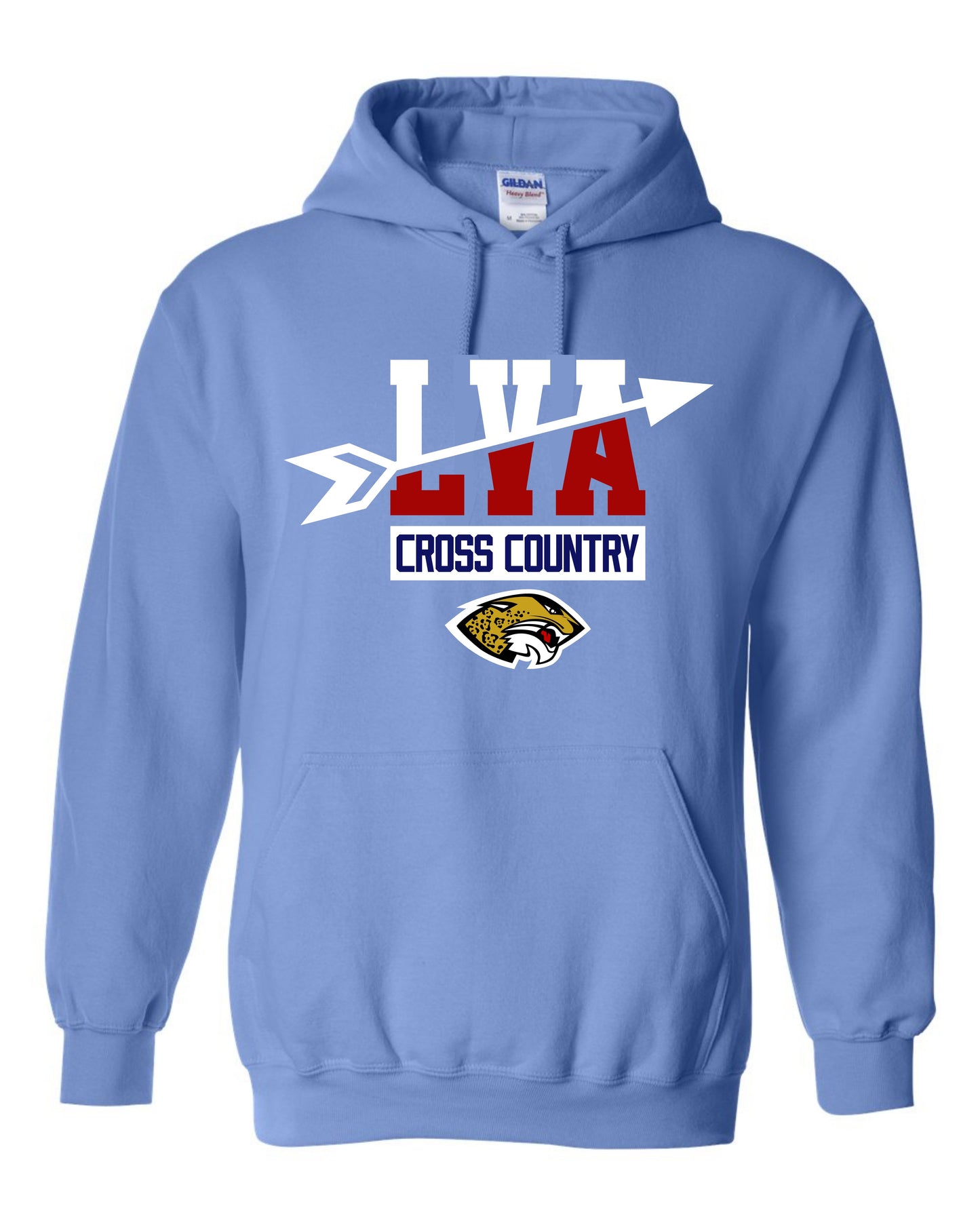 LVA Cross Country - Adult Hoodie (Design Color Set 2)