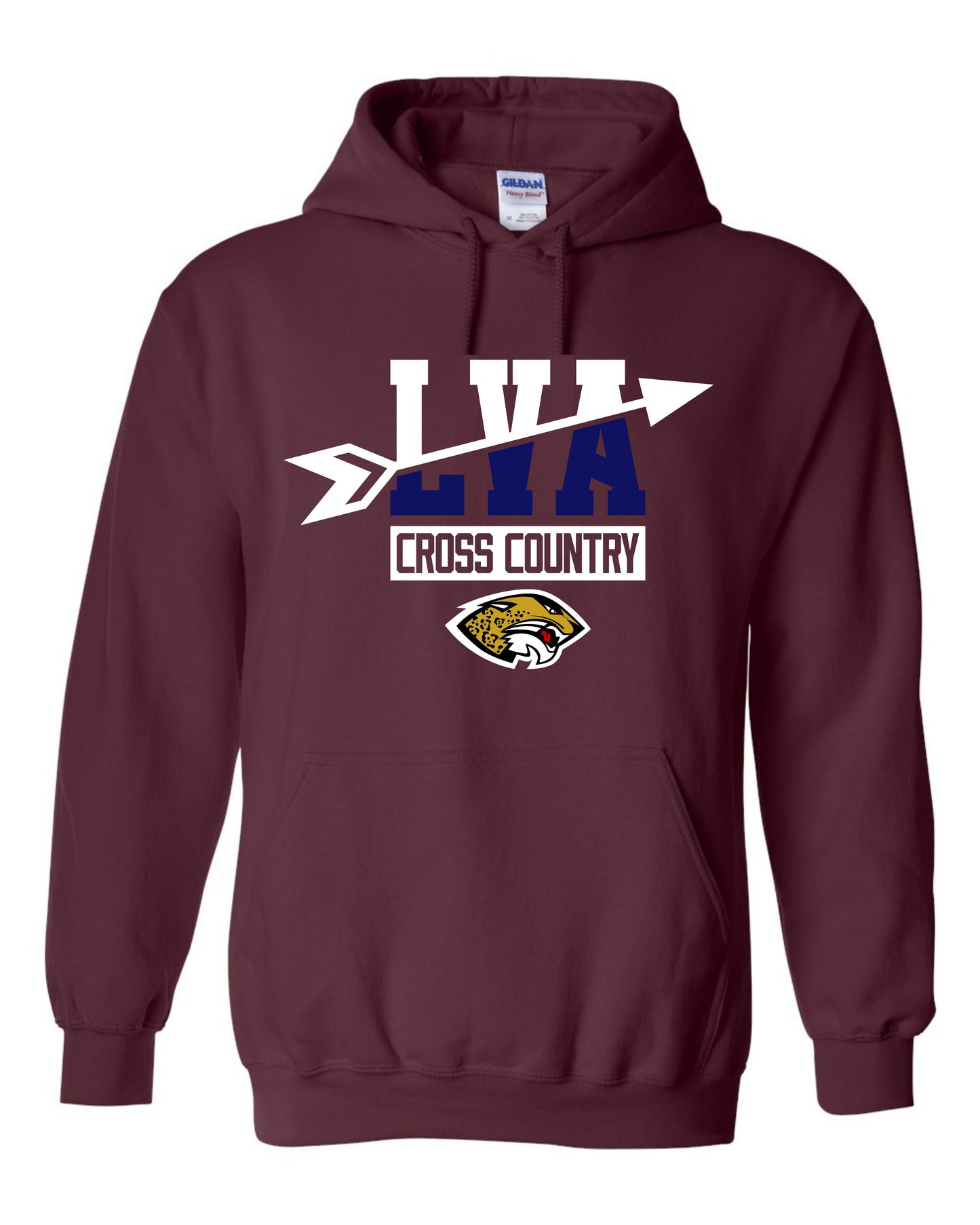 LVA Cross Country - Adult Hoodie (Design Color Set 1)