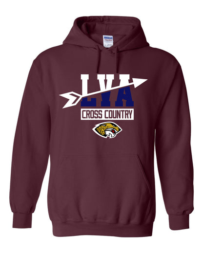 LVA Cross Country - Adult Hoodie (Design Color Set 1)