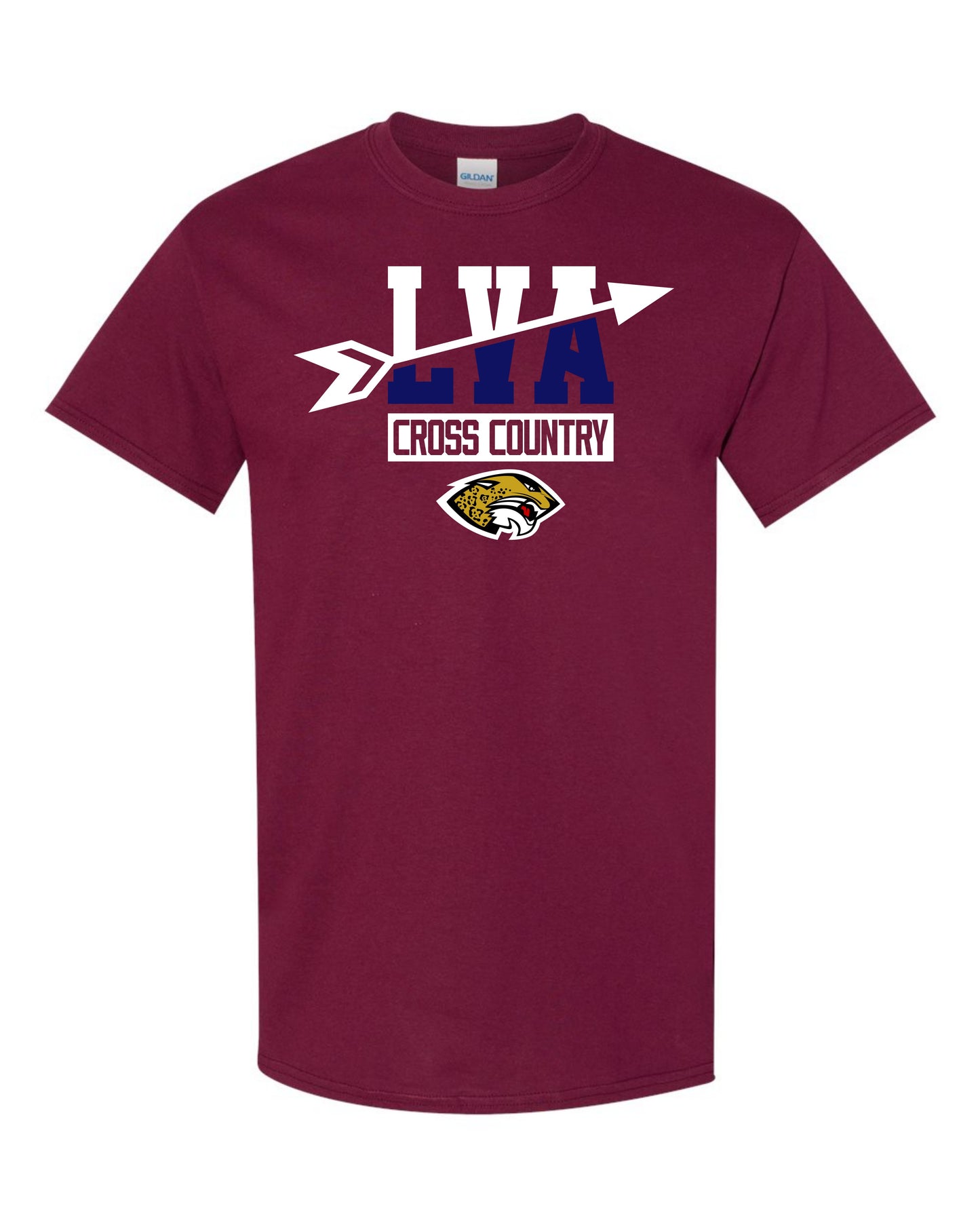 LVA Cross Country - Adult Tee (Design Color Set 1)