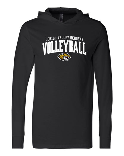 Lehigh Valley Academy Volleyball - Adult Hooded Long Sleeve