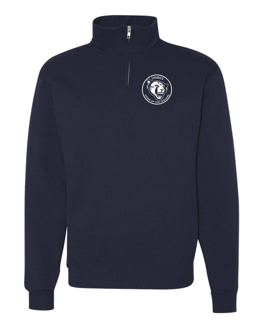 Middle School Spirit Badge - Adult Quarter Zip (Sweatshirt)