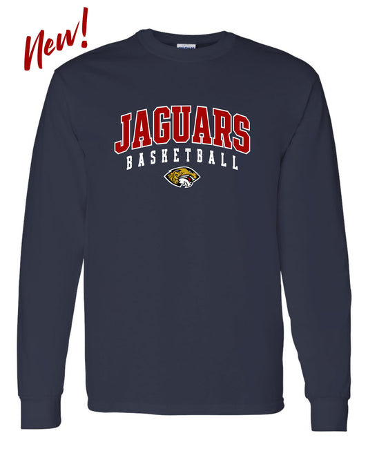 Jaguars Basketball - Adult Long Sleeve