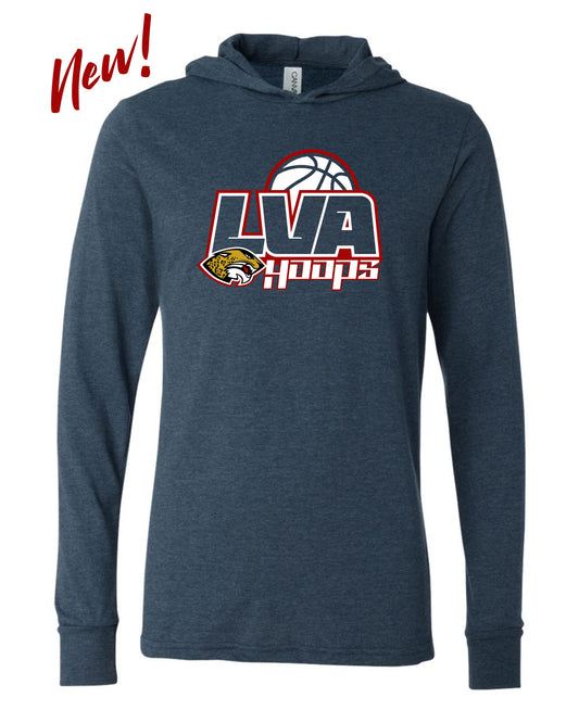 LVA Hoops - Adult Hooded Long Sleeve