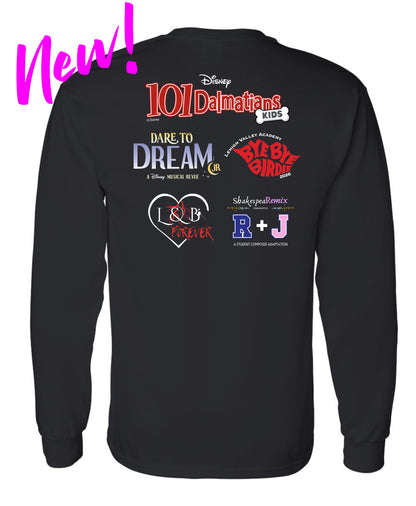 LVA Dramatics Musicals 2025-26 - Youth Long Sleeve